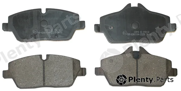 National NP2849 — Brake Pad Set, disc brake