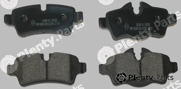 National NP2288 — Brake Pad Set, disc brake