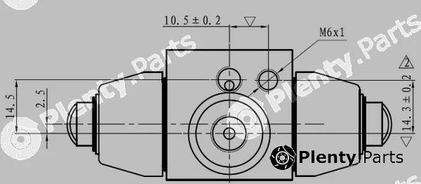 National NWC5067 — Wheel Brake Cylinder