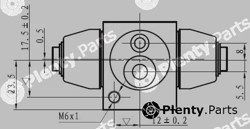 National NWC5071 — Wheel Brake Cylinder