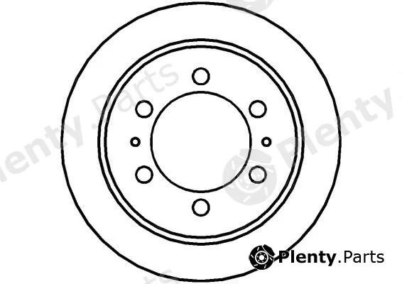 National NBD1016 — Brake Disc
