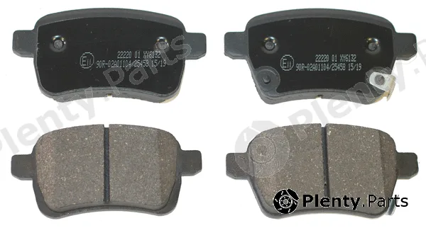 National NP2842 — Brake Pad Set, disc brake