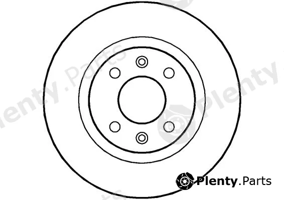 National NBD085 — Brake Disc