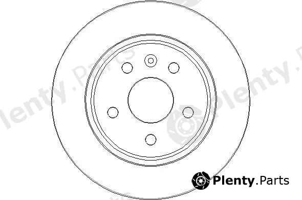 National NBD1917 — Brake Disc