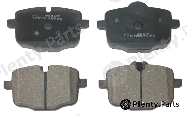 National NP2839 — Brake Pad Set, disc brake
