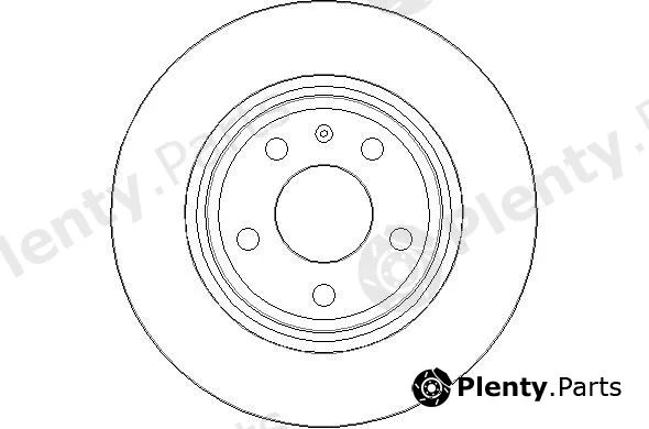 National NBD1519 — Brake Disc