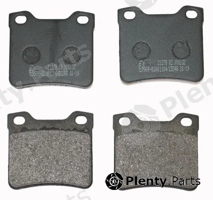 National NP2063 — Brake Pad Set, disc brake