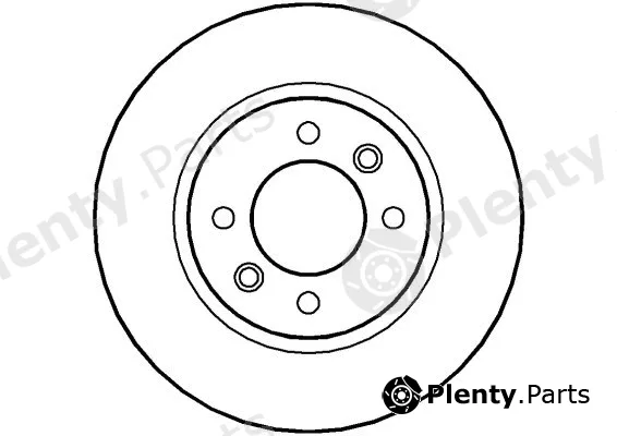 National NBD424 — Brake Disc