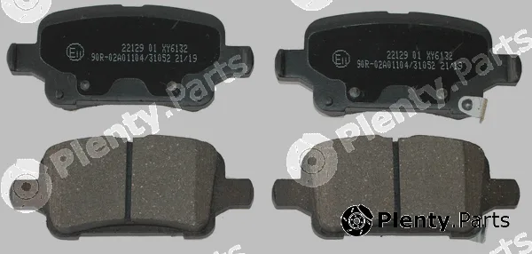National NP2778 — Brake Pad Set, disc brake