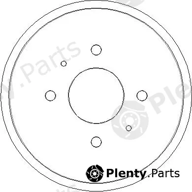 National NDR358 — Brake Drum