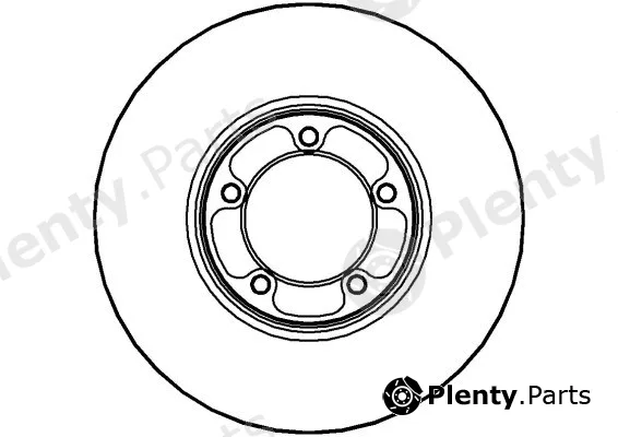 National NBD042 — Brake Disc