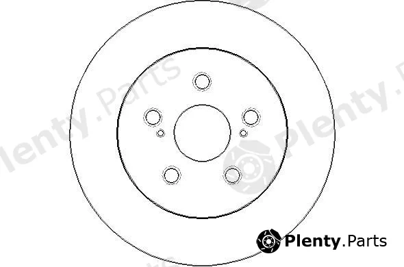 National NBD1744 — Brake Disc