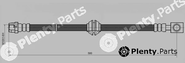 National NBH6006 — Brake Hose