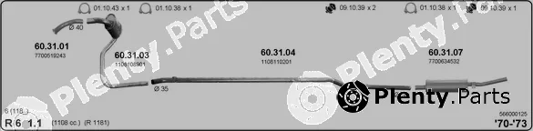 Imasaf 566000125 — Exhaust System