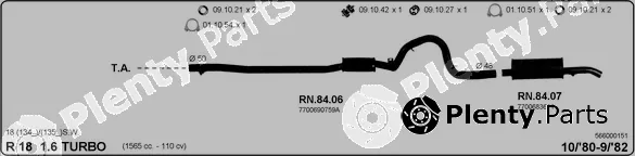 Imasaf 566000151 — Exhaust System