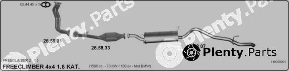 Imasaf 119300001 — Exhaust System