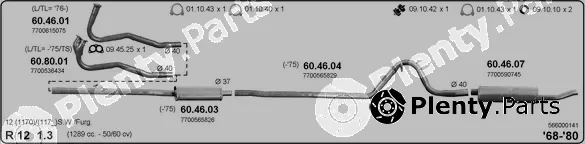 Imasaf 566000141 — Exhaust System