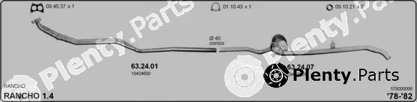 Imasaf 578000006 — Exhaust System