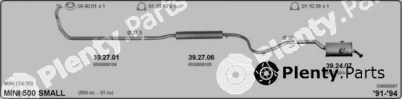 Imasaf 536000007 — Exhaust System