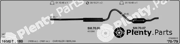 Imasaf 578000015 — Exhaust System