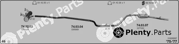Imasaf 516000007 — Exhaust System