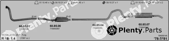 Imasaf 566000148 — Exhaust System