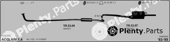 Imasaf 580000002 — Exhaust System