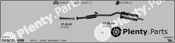Imasaf 509000018 — Exhaust System
