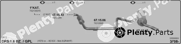 Imasaf 335000001 — Exhaust System