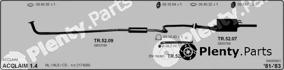 Imasaf 580000001 — Exhaust System