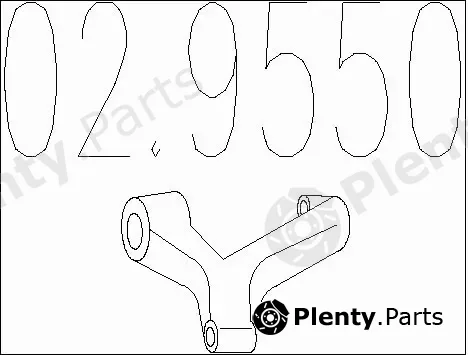 MTS 02.9550 — Rubber Buffer, muffler