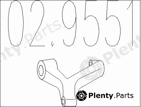 MTS 02.9551 — Rubber Buffer, muffler