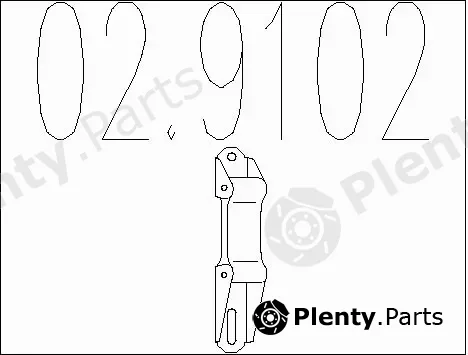 MTS 02.9102 — Rubber Buffer, muffler
