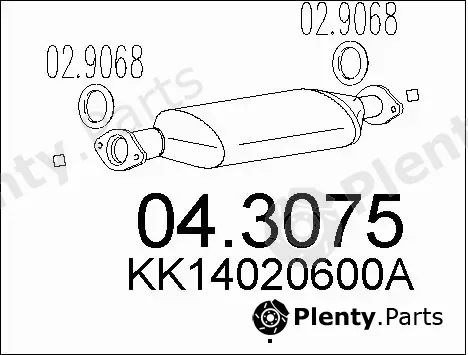 MTS 04.3075 — Catalytic Converter