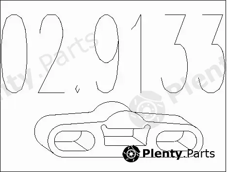 MTS 02.9133 — Rubber Buffer, muffler