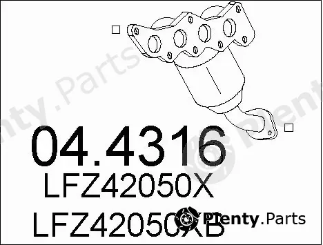 MTS 04.4316 — Catalytic Converter
