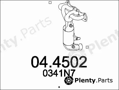 MTS 04.4502 — Catalytic Converter