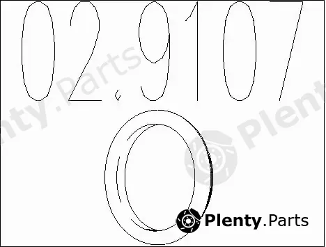 MTS 02.9107 — Rubber Buffer, muffler