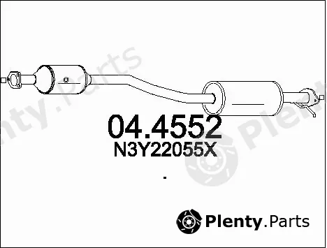 MTS 04.4552 — Catalytic Converter