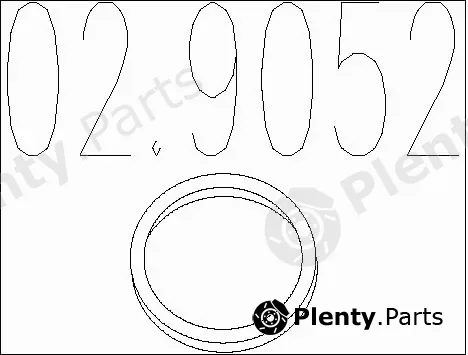 MTS 02.9052 — Seal Ring, exhaust pipe