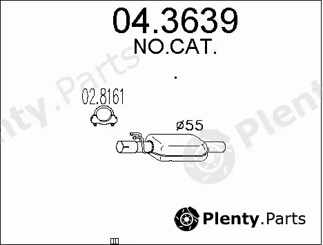 MTS 04.3639 — Catalytic Converter