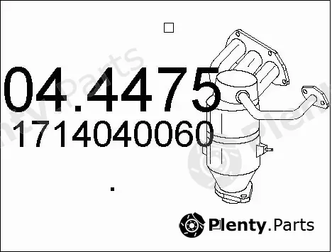 MTS 04.4475 — Catalytic Converter