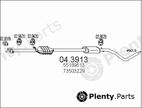 MTS 04.3913 — Catalytic Converter