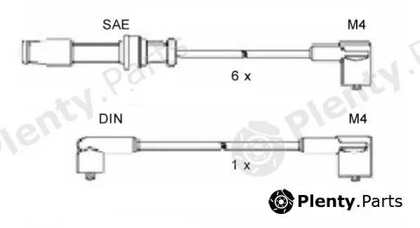 BBT ZK1553 — Ignition Cable Kit