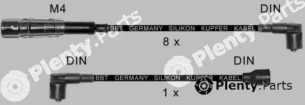 BBT ZK0423 — Ignition Cable Kit