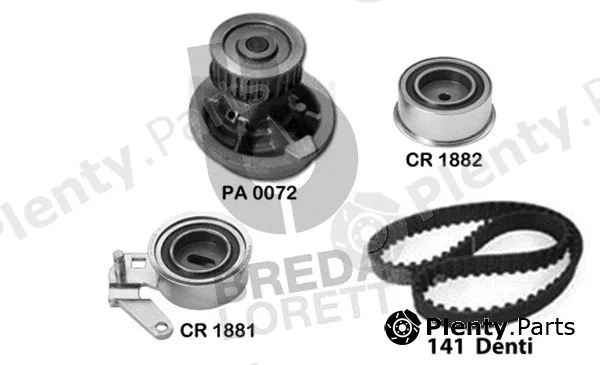 Breda Lorett KPA0700B — Water Pump & Timing Belt Kit