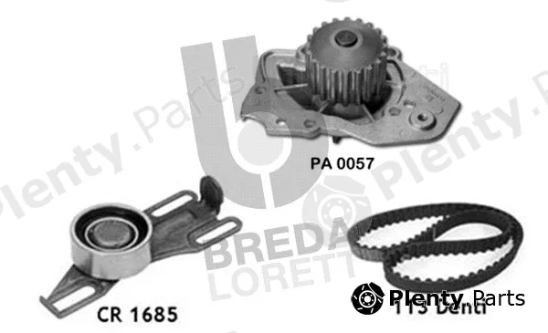 Breda Lorett KPA0113A — Water Pump & Timing Belt Kit