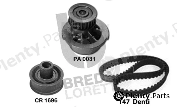 Breda Lorett KPA0139A — Water Pump & Timing Belt Kit