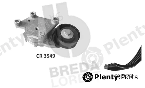 Breda Lorett KCA0029 — V-Ribbed Belt Set