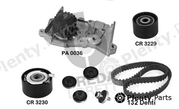Breda Lorett KPA0576A — Water Pump & Timing Belt Kit